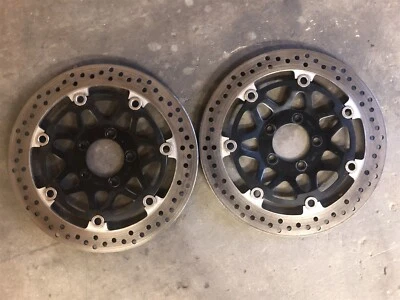 川崎 ZZR600 ZZR 600 ZX600J 05 06-08 ZX6R 98-02 原始设备制造商前刹车盘转子 — 第 1/3 张图片