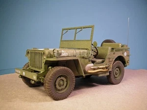 World War II Willys jeep car paper Model Do It Yourself DIY - Picture 1 of 7