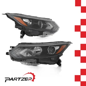 Pair Headlight Projector Halogen LED DRL for 2020-2022 Nissan Rogue Sport LH+RH - Picture 1 of 12