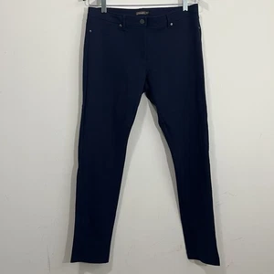 J. McLaughlin Damen 10 Becca Legging Ponte Strick Skinny Hose Blau Karriere Strech - Bild 1 von 15