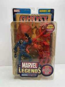 Marvel Legends Series 7 Phasing Variant Ghost Rider Toy Biz 2004 Sealed - Bild 1 von 11