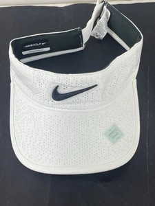 Nike Damen Tech perforiert weiß verstellbar Golf Tennis Visier 742709-100 - Bild 1 von 9