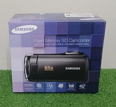 Videocámara Samsung SMX-F54BN/XAA Ultra Zoom Memoria Flash Negra Nueva Sellada de Fábrica Foto 1 de 4