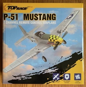 Top Race P-51 Mustang Remote Control Plane TR-M52 MIB - Picture 1 of 5