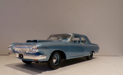 MAISTO 1963 DODGE 330 СИНИЙ НОВОМ РАСПАКОВАННЫЙ 1:18 - Изображение 1 из 4