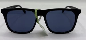 NAU SU2220S Black Sunglasses Col 2 57-17-145 NWT Full Rim Square - Picture 1 of 7