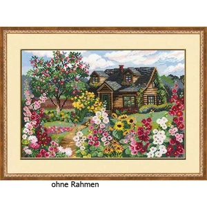 Riolis counted cross stitch Kit Flowering Garden, DIY - Picture 1 of 1