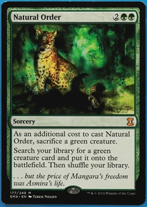 Natural Order Eternal Masters NM Green Mythic Rare CARD (504123) ABUGames - Picture 1 of 2