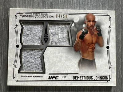 demetrious johnson 2015 Museum Collection Triple Relic 4/50 UFC -  - Image 1 of 2