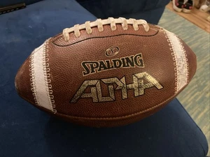 Spalding Alpha offizielle Größe Fußball Verbundleder NCAA NFHS Spielball - Bild 1 von 9
