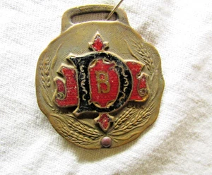 NEW LISTING -Vintage Watch Fob - Decorative Monogram (A192 - Picture 1 of 4