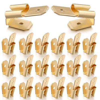 25 件 Piggyback Spade 连接器,3 路适配器双公头转单母头 B。 — 第 1/4 张图片