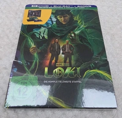 Loki: The Complete Second Season 4K UHD & Blu-Ray Steelbook New German Packaging - Image 1 of 4