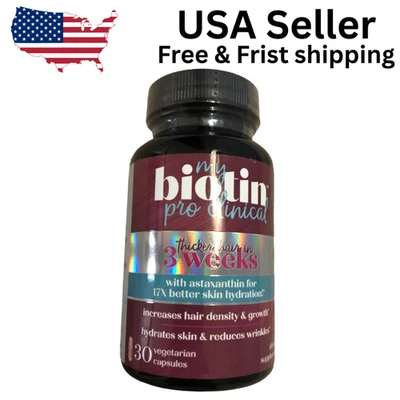 Purity MyBiotin ProClinical - Cabello más grueso y soporte antienvejecimiento - 30 cápsulas vegetales Foto 1 de 3