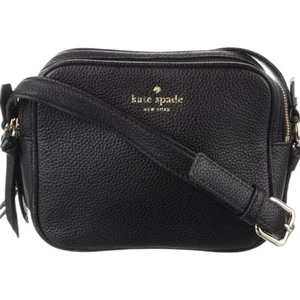 Kate Spade Leather Pyper Mulberry Street Double Zip Crossbody Bag - Picture 1 of 8