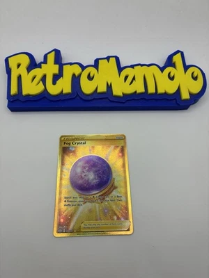 Fog Crystal 227/198 SWSH Chilling Reign SECRET RARE GOLD Trainer Pokemon Card NM - Image 1 of 3