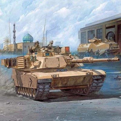 1:72 ACADEMY Usmc M1A1 Kit AC13430 - Immagine 1 di 2