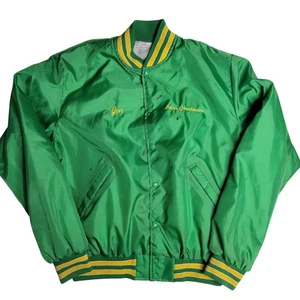 Vintage Birdie Varsity Jacket Size Large Moosup Senior League Giants STAINED - Bild 1 von 12