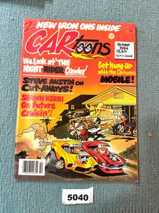 CARtoons Magazine october 1984 Issue near mint with insert!  5040 - Picture 1 of 3