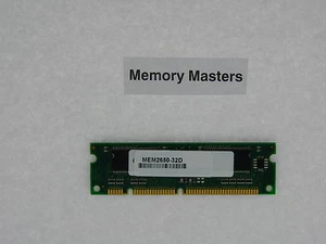 MEM2650-32D 32MB Approved Drachme Mémoire pour Cisco 2650 - Photo 1/1
