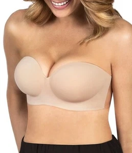 NIB! Fashion Forms Sz DD Voluptuous Backless Strapless Adhesive Bra MC547 Nude - Picture 1 of 8