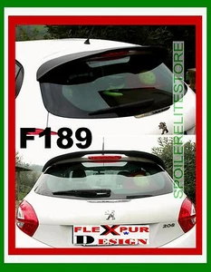SPOILER ALETTONE POSTERIORE PEUGEOT 208  3 -5 PORTE GREZZO  F189G-TR189-1 - Picture 1 of 6
