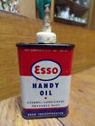 Vintage Esso Handy Oil Tin Can Household Oiler