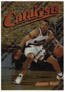 Tarjeta de inserción de cromo JASON KIDD 1997-98 Topps Finest Catalysts #171 - Imagen 1 de 2