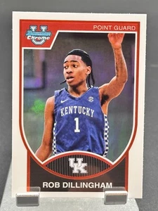 ROB DILLINGHAM 2023-24 Bowman Chrome University 2007 Bowman #07B-12 - Picture 1 of 3