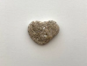 Pietra naturale a forma di cuore ❤️ Beach Rock Love San Valentino anniversario matrimonio USA - Foto 1 di 12