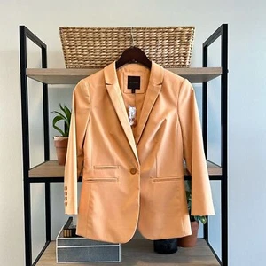 NWT The Limited Peach Suit Blazer Jacket, Small - Picture 1 of 6