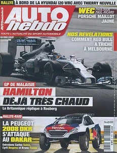 AUTO HEBDO n°1954 02/04/2014 GP MALAISEIE WEC PAUL RICARD - Foto 1 di 1