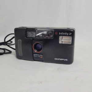 Olympus Infinity Jr. AF 35mm f/3.5 Point & Shoot Film Camera - Picture 1 of 8
