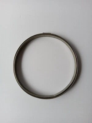 Metal Embroidery Hoop Round Cork Lined Spring Tension 6" Vintage Retro  - Image 1 of 4