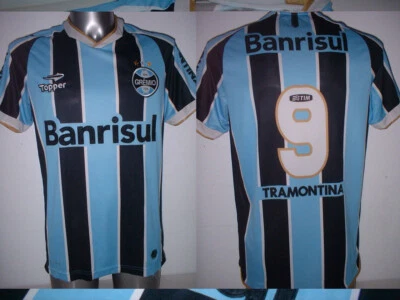 Gremio Topper Adult Large Jersey Soccer Football Vintage Brazil Top 9 - Image 1 of 4