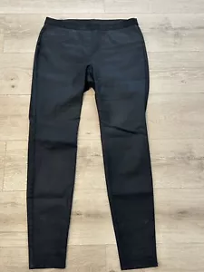 The Fisher Project Größe Small schwarz Stretch beschichtet Denim Leggings Jeans 32x30 - Bild 1 von 11