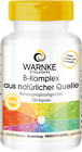 Vitamin B Complex from Natural Source - 100 Capsules B Vitamins with Choline and