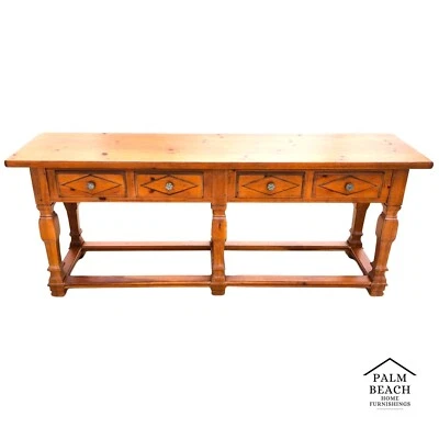 Enorme mesa consola Drexel Heritage 90" Foto 1 de 4