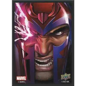 Protector de mazo Marvel superior fundas para cartas coleccionables Magneto 65 unidades - Imagen 1 de 3