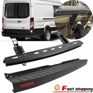 FIT 2015-2022 Ford Transit Rear Bumper w/ Reinforcement Cross Member Bracket Bar - Picture 1 of 22