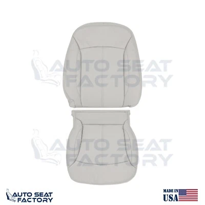 Fundas de asiento de cuero gris superior e inferior derecha Buick LaCrosse 2010-2013, perfectas Foto 1 de 4