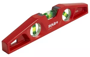 SOLA LSTFM Aluminum Die-Cast Magnetic Torpedo Level with 3 60% Magnified Vial... - Picture 1 of 3