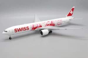 JC Wings X20038 Swiss Boeing 777-300ER Faces Of HB-JNA Diecast 1/200 Jet Model - Picture 1 of 14