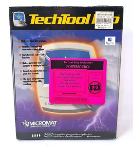 *FACTORY SEALED* Rare Original TECHTOOL PRO 2 Big Box Macintosh 1998 Vintage NEW - Picture 1 of 2