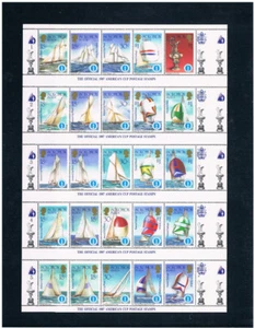 SOLOMON ISLANDS 1986 America's Cup F/S CV$20.00 - Picture 1 of 2