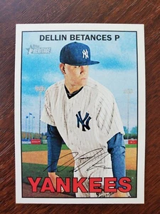 2016 Topps Heritage #462 Dellin Betances SP - Picture 1 of 6