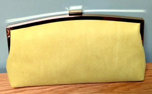 NEXT Yellow Clutch Bag With Chain Strap RRP £24 BNWT - Picture 1 of 5