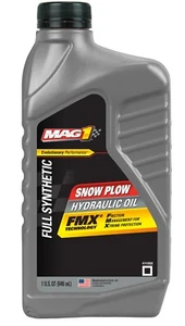 Snow Plow Hydraulic Oil Mag 1 FMX Full Synthetic Fluid MAG165979 (2) Quarts - Bild 1 von 1