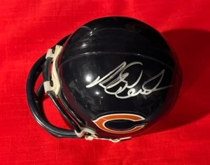 Richard Dent Chicago Bears NFL Football Autographed Signed Mini Helmet JSA - Picture 1 of 3