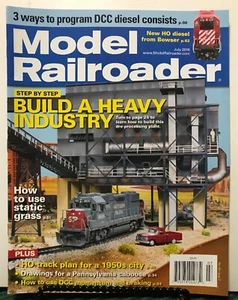 Model Railroader Step By Step Build Heavy Industry July 2016 FREE SHIPPING JB - Picture 1 of 1